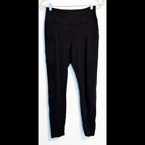 Black Moto Leggings | Size M
